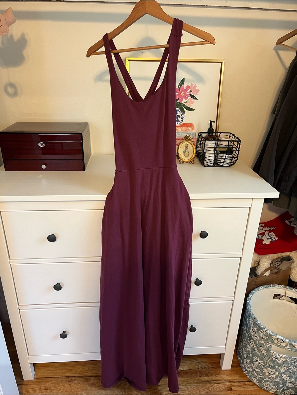 Pact Sleeveless V-Neck Maxi Dress